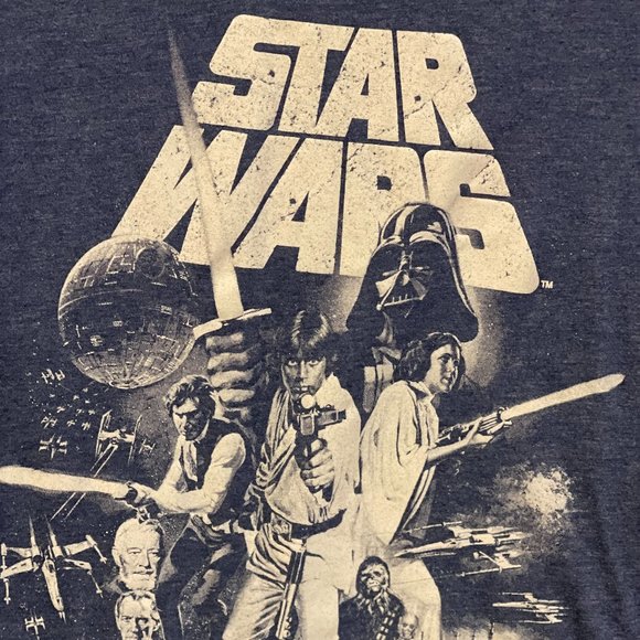 Old Navy "Vintage" Star Wars T-Shirt Size Small - Picture 2 of 4